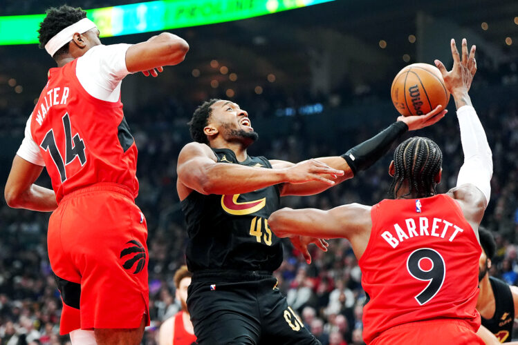 Barrett hits winning 3-pointer in OT as Raptors force Game 7, beat Cavaliers 112-100